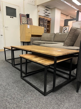 3 delige salontafel set, Mango